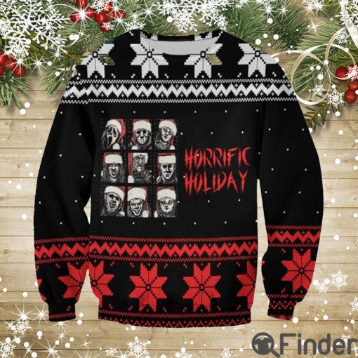 Horrific Holiday Christmas 3D Print Shirt