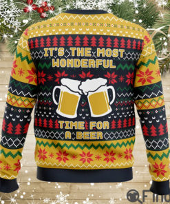 It’s The Most Wonderful Time For A Beer Parody Ugly Christmas Sweaters