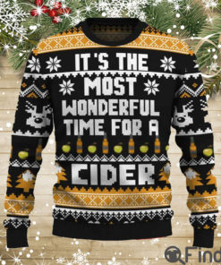 It’s The Most Wonderful Time For A Cider Ugly Christmas Sweater