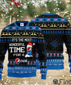 It's The Most Wonderful Time For A Pepsi Ugly Christmas Sweater