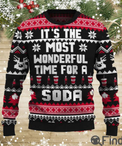 It’s The Most Wonderful Time For A Soda Ugly Christmas Sweater