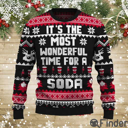 It’s The Most Wonderful Time For A Soda Ugly Christmas Sweater