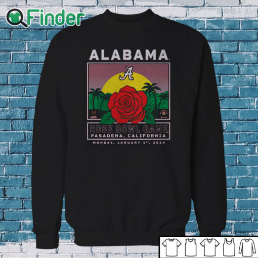 Sweatshirt Crimson Alabama Crimson Tide College Football Playoff 2024 Rose Bowl Shirt