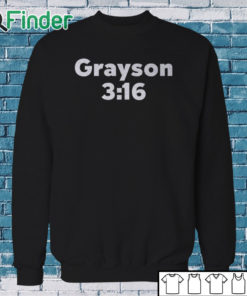 Sweatshirt Grayson 3 16 I Just Broke Your Hand Shirt