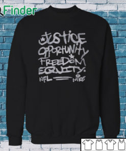Sweatshirt Inspire Change Justice Opportunity Equity Freedom 2023 Shirt