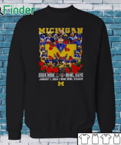 Sweatshirt Michigan 2024 Rose Bowl Game January 1 2024 Bowl Season 2023 2024 Shirt