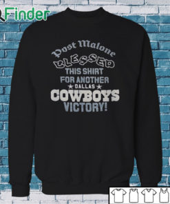 Sweatshirt Post Malone loves the Dallas Cowboys Unisex T shirt