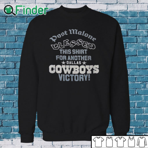 Sweatshirt Post Malone loves the Dallas Cowboys Unisex T shirt