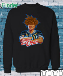 Sweatshirt Simple And Clean Kingdom Hearts And Mr Clean Raglan