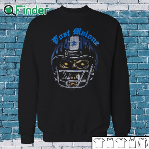 Sweatshirt Vintage Post Malone Dallas Cowboys Shirt Post Malone Dallas Cowboys Skeleton T Shirt