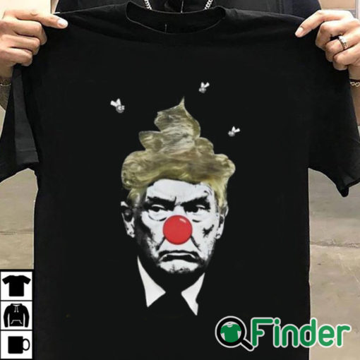 T shirt black Alex Cole Trump The Clown Shit Shirt