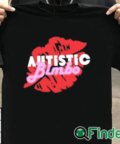 T shirt black Autistic Bimbo Shirt