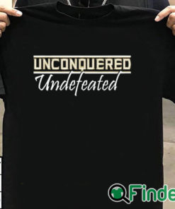 T shirt black Florida State Football Unconquered & Undefeated T Shirt
