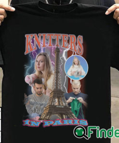 T shirt black Knitters In Paris Shirt