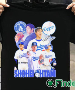 T shirt black LA Dodgers Shohei Ohtani Shirt
