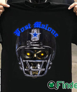 T shirt black Post Malone Dallas Cowboys Shirt