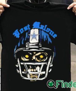 T shirt black Post Malone Dallas Cowboys T Shirt