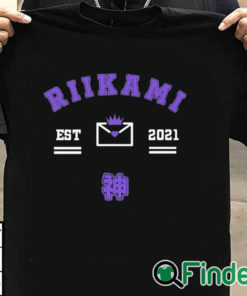 T shirt black Riikami University Est 2021 Shirt