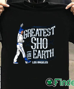 T shirt black Shohei Ohtani Dodgers Shirt