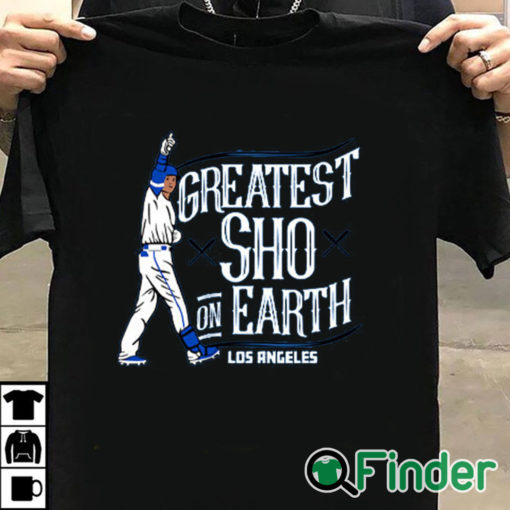 T shirt black Shohei Ohtani Dodgers Shirt