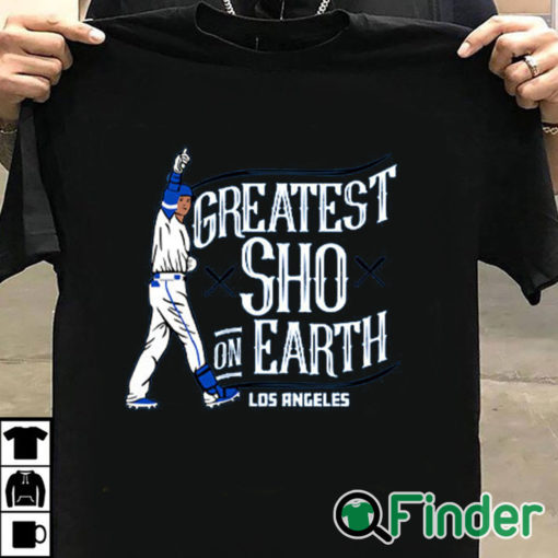 T shirt black Shohei Ohtani Dodgers T Shirt