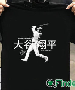 T shirt black Shohei Ohtani La Signature Series T Shirt