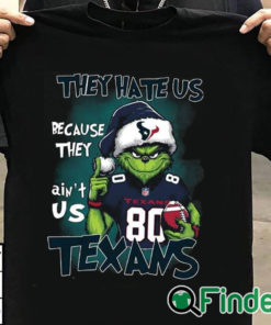 T shirt black They Hate Us Because They Ain’t Us Texans Grnch Shirt