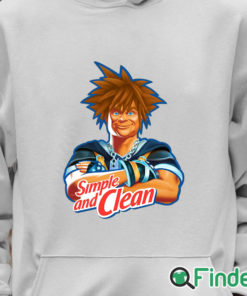 Unisex Hoodie Simple And Clean Kingdom Hearts And Mr Clean Raglan