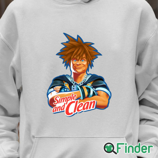 Unisex Hoodie Simple And Clean Kingdom Hearts And Mr Clean Raglan