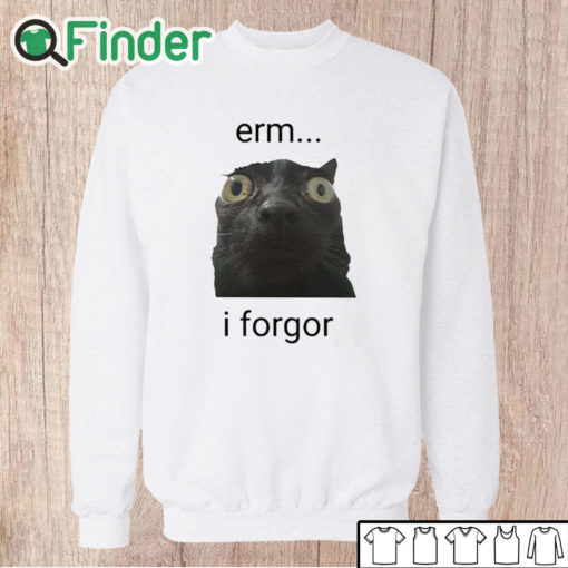 Unisex Sweatshirt Erm I Forgor Shirt