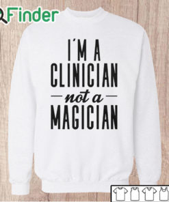 Unisex Sweatshirt I'm A Doctor Not A Magician Casual Print Sweatshirt
