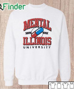 Unisex Sweatshirt Mental Illinois University Sweatshirt