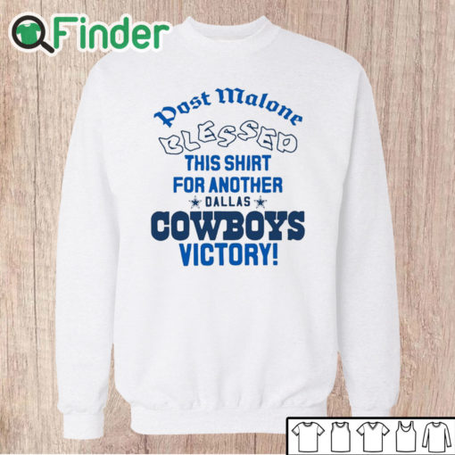 Unisex Sweatshirt Post Malone x Dallas Cowboys Blessed T Shirt