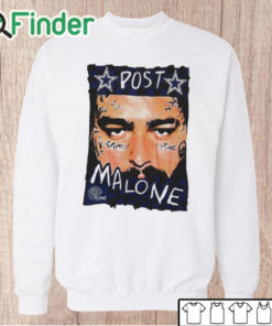 Unisex Sweatshirt Post Malone x Dallas Cowboys photo T shirt