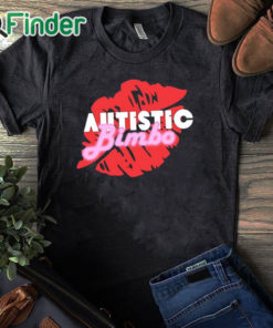 black T shirt Autistic Bimbo Shirt