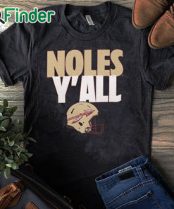 black T shirt FSU Noles Y’all Shirt