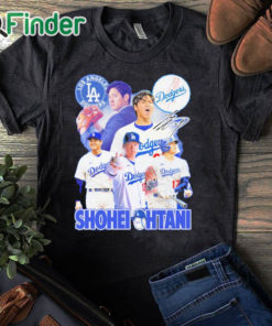 black T shirt LA Dodgers Shohei Ohtani Shirt