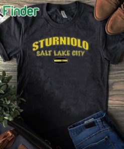 black T shirt Let’s Trip Salt Lake City Shirt