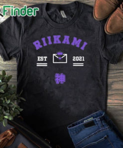 black T shirt Riikami University Est 2021 Shirt