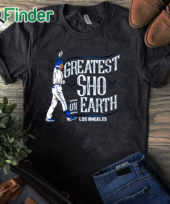 black T shirt Shohei Ohtani Dodgers Shirt