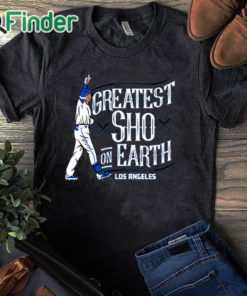 black T shirt Shohei Ohtani Dodgers T Shirt