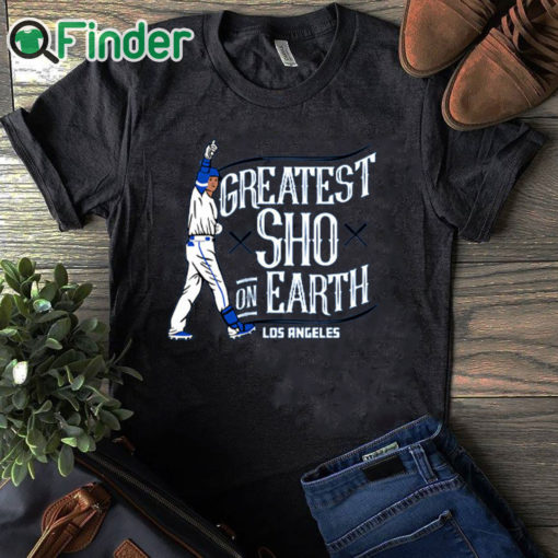 black T shirt Shohei Ohtani Dodgers T Shirt