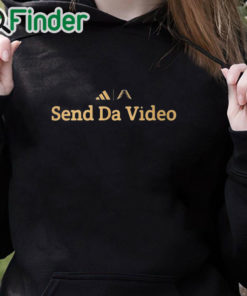 black hoodie Anthony Edwards Send Da Video Shirt
