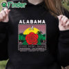 black hoodie Crimson Alabama Crimson Tide College Football Playoff 2024 Rose Bowl Shirt