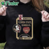 black hoodie December 30,2023 Florida State Seminoles Capital One Orange Bowl Shirt