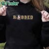 black hoodie Florida State University Robbed FSU Shirt
