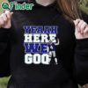 black hoodie Here We Go Dallas Cowboys Football Fan Shirt