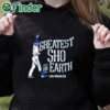 black hoodie Shohei Ohtani Dodgers T Shirt