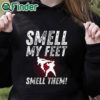 black hoodie Smell My Feet Smell Them Funny Karate Shirt