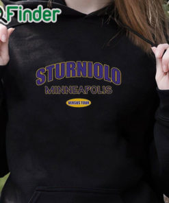 black hoodie Sturniolo Let's Trip Minneapolis Sweatshirt